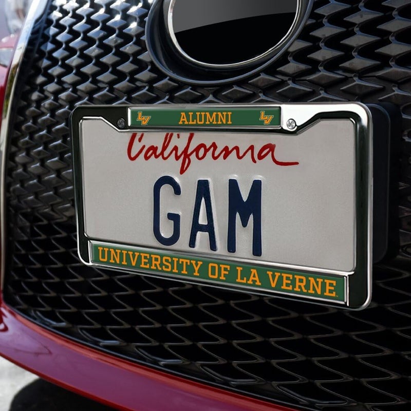GRAPHICS & MORE University of La Verne Alumni Full Size Standard License Plate Metal Frame - Image 3